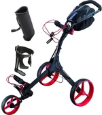 Big Max IQ+ Deluxe SET Black/Red/Black Pushtrolley