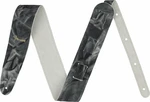 Fender Tie Dye Leather Strap Ledergurte für Gitarren Black