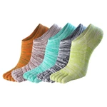 New Mans Socks With Toes Cotton Summer Colorful Non-Slip Breathable,Deodorant,Invisible Harajuku Five Finger Socks Man Novelty