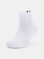 Ponožky Under Armour Core QTR 3PK - bílá