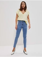 Jeans with high waist