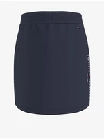 Dark blue girls' sweatpant skirt Tommy Hilfiger - Girls