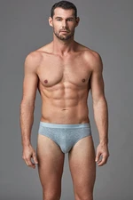 Dagi Men's Gray Melange Compact Straight Slip Briefs