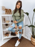 BUFALO ladies sweater, light green Dstreet