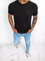 Black men's T-shirt Dstreet smooth
