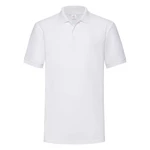 Heavy Polo Friut of the Loom White T-shirt
