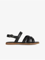 Geox Black Girls' Sandals - Girls