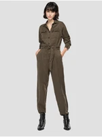 Khaki Women's Long Jumpsuit Replay - Women's