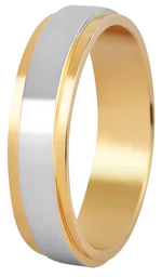 Beneto Dámský bicolor prsten z oceli SPD05 61 mm