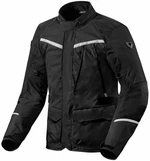 Rev'it! Jacket Voltiac 3 H2O Black/Silver 4XL Blouson textile