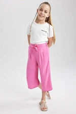 DEFACTO Girl Culotte Wide Leg Viscose Trousers
