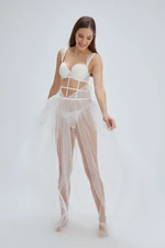 Dagi Dream Ecru Decollete Clip-on Push-up Nightgown.