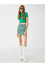 Koton Floral Mini Skirt