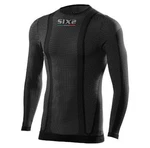 SIX2 TS2 Long-Sleeve Black L Camisa funcional para moto