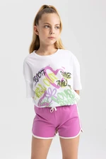 DEFACTO Oversize Fit Short Sleeve T-shirt