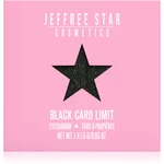 Jeffree Star Cosmetics Artistry Single očné tiene odtieň Black Card Limit 1,5 g