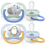 Avent Philips Ultra air zvieratko chlapec 2 ks V001038,Philips AVENT Cumlík Ultra air zvieratko 0-6m chlapec 2 ks