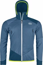 Ortovox Swisswool Col Becchei Hybrid Jacket M Mountain Blue L Kurtka outdoorowa