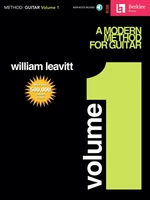 Hal Leonard A Modern Method for Guitar - Vol. 1 Spartito