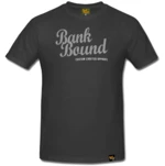 Prologic tričko bank bound custom dark grey tee-veľkosť s