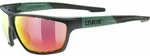 UVEX Sportstyle 706 Black/Moss Mat Kerékpáros szemüveg