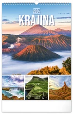 Nástěnný kalendář Krajina 2024