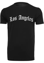 Czarna koszulka z napisem Los Angeles