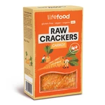 Life Crackers mrkvanky RAW 80 g BIO   LIFEFOOD
