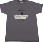 Jackson Tricou Custom Guitar Unisex Charcoal S