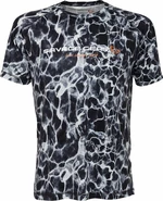 Savage Gear Tričko Night UV T-Shirt Black Waterprint M