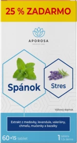 Aporosa Premium Spánok a Stres 75 tabliet