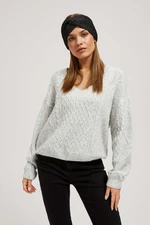 V-neck sweater