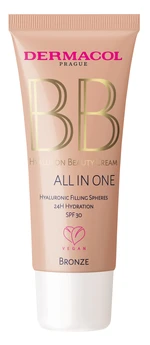 Dermacol BB hyaluronový krém All in One SPF 30 (Hyaluronic Cream) 30 ml Bronze Dermacol BB hyaluronový krém All in One SPF 30 (Hyaluronic Cream) 30 ml Bronze