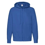Blue Men's Hoodie Lightweight Zip Thru Hooded Sweat Fruit of the Loom Blue Men's Hoodie Lightweight Zip Thru Hooded Sweat Fruit of the Loom