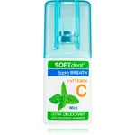 SOFTdent Fresh Mint ústna voda pre dlhotrvajúci svieži dych 20 ml