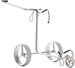 Justar Silver 3-Wheel Silver Chariot de golf manuel