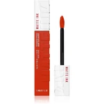 MAYBELLINE NEW YORK SuperStay Matte Ink matný tekutý rúž pre dlhotrvajúci efekt odtieň 330 Innovator 5 ml MAYBELLINE NEW YORK SuperStay Matte Ink matný tekutý rúž pre dlhotrvajúci efekt odtieň 330 Innovator 5 ml