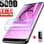 Soft Hydrogel Film for Samsung Galaxy S7 S8 S10 Plus S10E 2 In 1 S 10 9 8 7 Screen Protector Camera Lens Set Not Glass