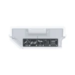 Dust Box Dust Bin Container Parts for Deebot X1 OMNI/ T10 Vaccum Cleaner Dustbin Box Accessories White