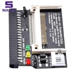 Double Side CF to 40Pin IDEAdapter Power input 5V Adapter Converter Compact Flash CF to 3.5 Female 40 Pin IDE Bootable Card