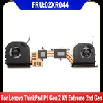 02XR044 New Original For Lenovo ThinkPad P1 Gen 2 X1 Extreme 2nd Gen CPU Cooling Fan Cooler Fan Heatsink Radiator High Quality