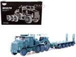 M1070 Heavy Equipment Transporter Army Green "Armor Premium" Series 1/72 Diecast Model by Panzerkampf