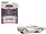 1961 Chevrolet Corvette Convertible Fawn Beige Metallic (Lot 1041) Barrett Jackson "Scottsdale Edition" Series 13 1/64 Diecast Model Car by Greenligh