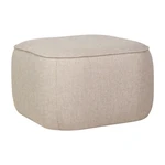 Jasnobrązowy puf Cube – Hübsch