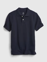 Blue Boys' Children's Polo T-Shirt Organic Catton GAP