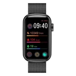 GARETT ELECTRONICS Smartwatch Wave RT čierna oceľ chytré hodinky, rozbalené
