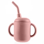 Zopa Silicone Mug hrnček 2 v 1 Old Pink 1 ks