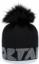 Sportalm Almrosn Womens Beanie with Fur Black UNI Zimowa czapka