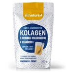 ALLNATURE Kolagen s kyselinou hyaluronovou a vitamínem C příchuť pomeranč 100 g ALLNATURE Kolagen s kyselinou hyaluronovou a vitamínem C příchuť pomeranč 100 g