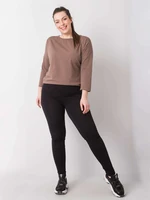 Black cotton leggings plus sizes